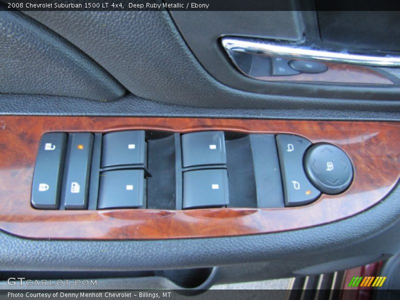 Deep Ruby Metallic / Ebony 2008 Chevrolet Suburban 1500 LT 4x4