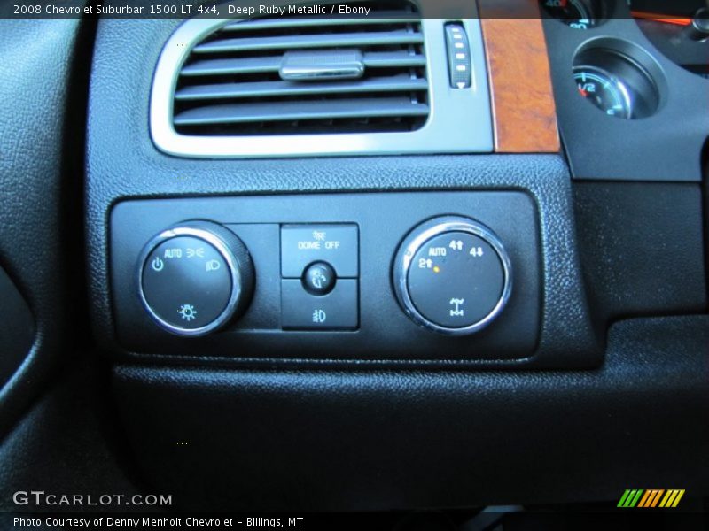 Deep Ruby Metallic / Ebony 2008 Chevrolet Suburban 1500 LT 4x4