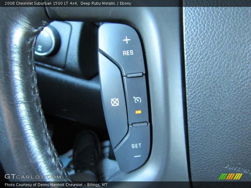 Deep Ruby Metallic / Ebony 2008 Chevrolet Suburban 1500 LT 4x4
