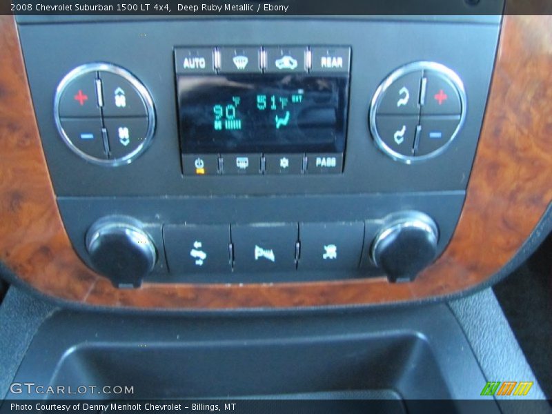 Deep Ruby Metallic / Ebony 2008 Chevrolet Suburban 1500 LT 4x4