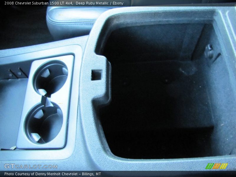 Deep Ruby Metallic / Ebony 2008 Chevrolet Suburban 1500 LT 4x4