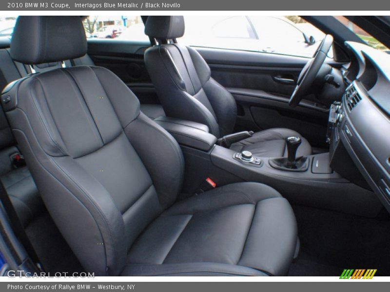  2010 M3 Coupe Black Novillo Interior