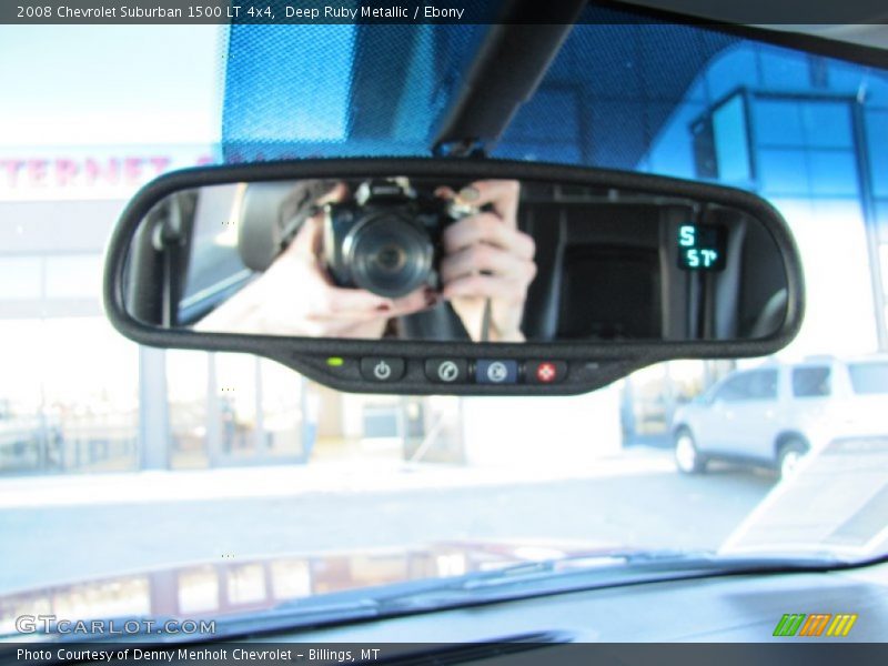 Deep Ruby Metallic / Ebony 2008 Chevrolet Suburban 1500 LT 4x4