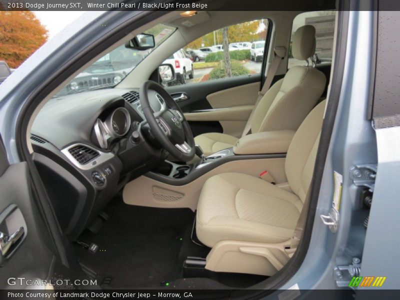 Front Seat of 2013 Journey SXT