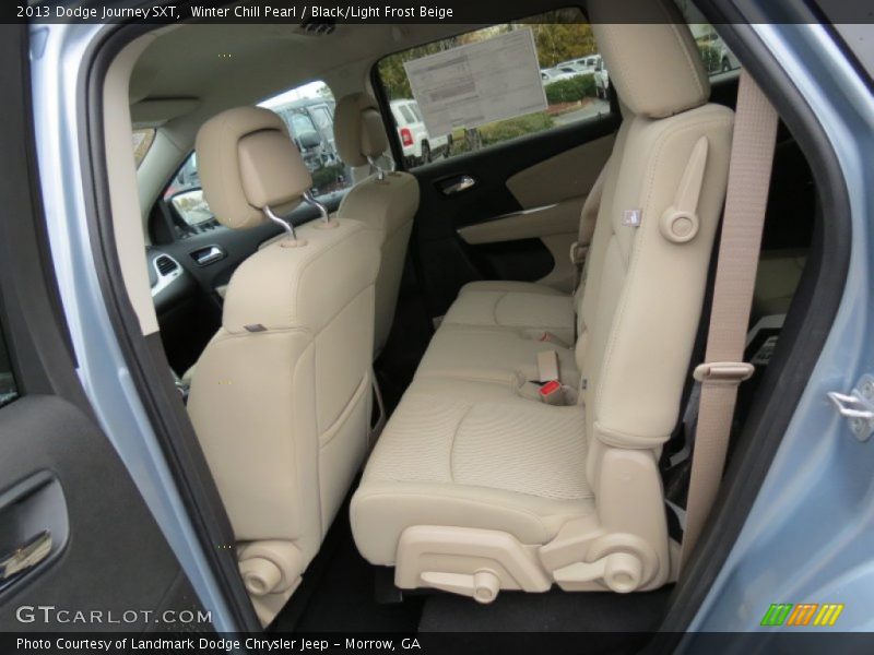 Rear Seat of 2013 Journey SXT