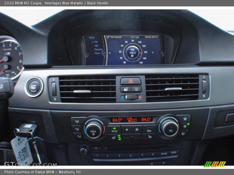 Controls of 2010 M3 Coupe