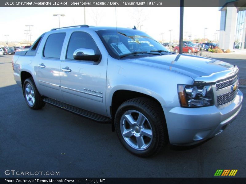 Sheer Silver Metallic / Dark Titanium/Light Titanium 2010 Chevrolet Avalanche LTZ 4x4