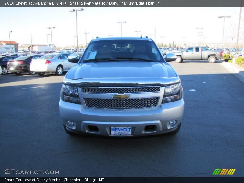 Sheer Silver Metallic / Dark Titanium/Light Titanium 2010 Chevrolet Avalanche LTZ 4x4