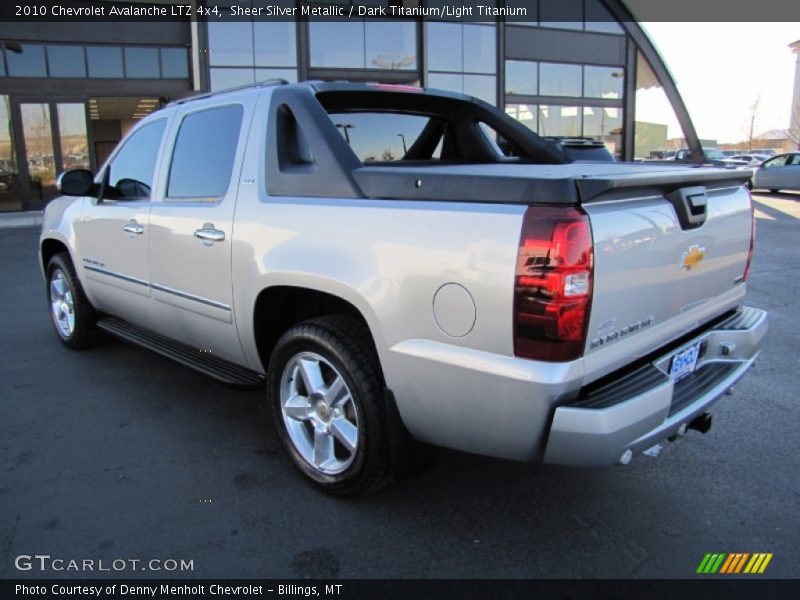 Sheer Silver Metallic / Dark Titanium/Light Titanium 2010 Chevrolet Avalanche LTZ 4x4