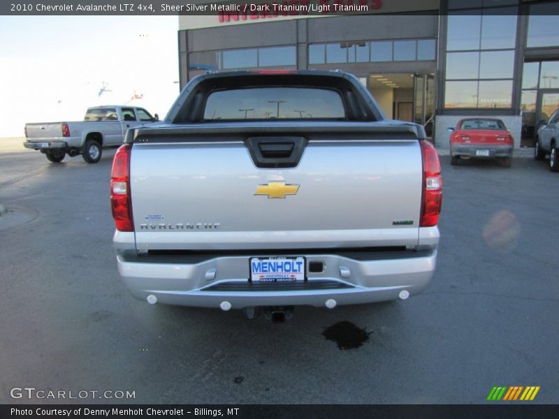 Sheer Silver Metallic / Dark Titanium/Light Titanium 2010 Chevrolet Avalanche LTZ 4x4