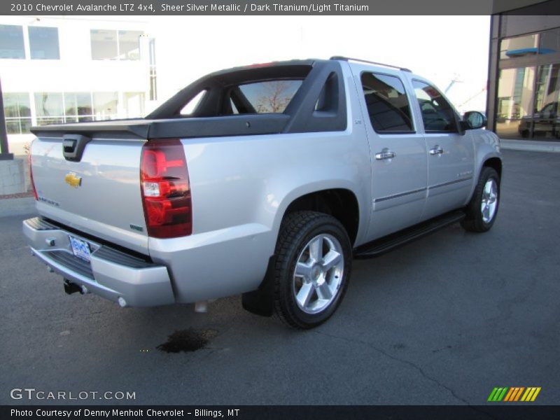 Sheer Silver Metallic / Dark Titanium/Light Titanium 2010 Chevrolet Avalanche LTZ 4x4