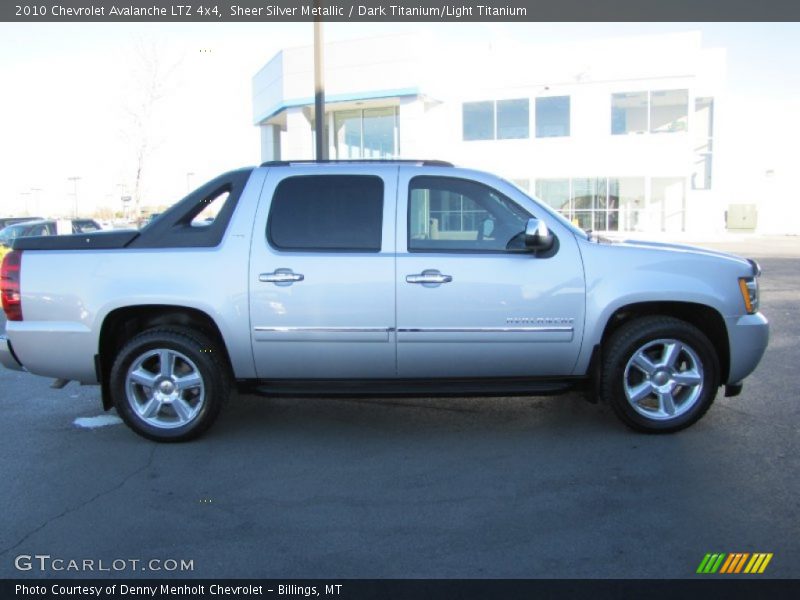 Sheer Silver Metallic / Dark Titanium/Light Titanium 2010 Chevrolet Avalanche LTZ 4x4
