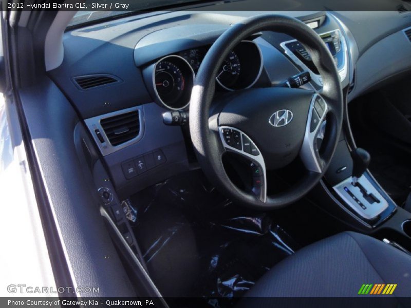 Silver / Gray 2012 Hyundai Elantra GLS