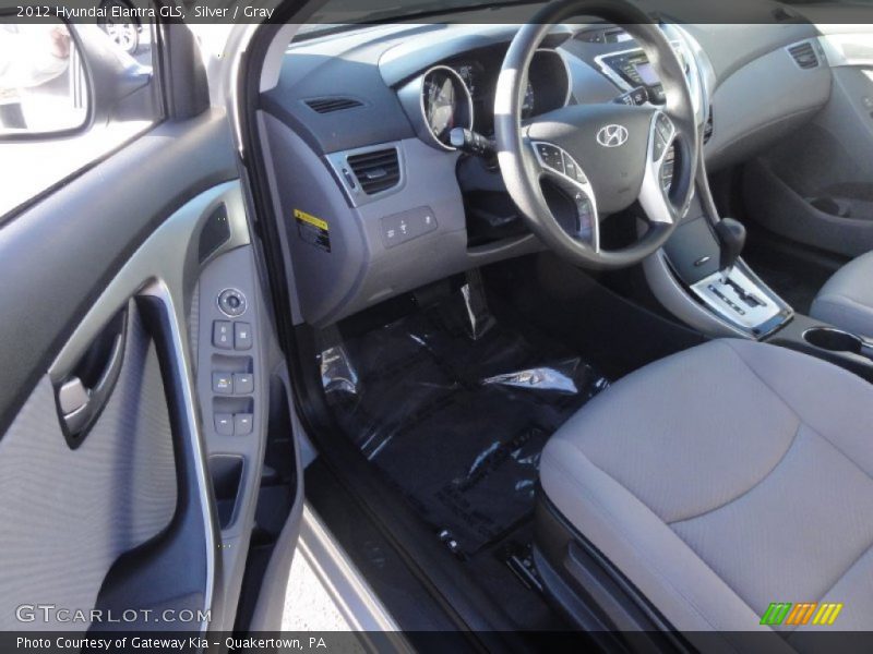 Silver / Gray 2012 Hyundai Elantra GLS