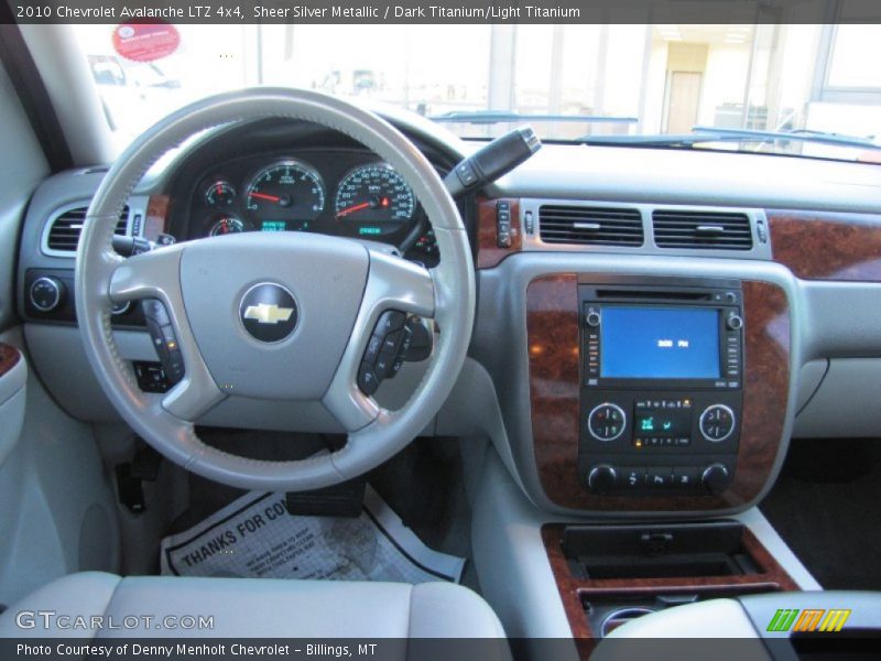 Sheer Silver Metallic / Dark Titanium/Light Titanium 2010 Chevrolet Avalanche LTZ 4x4