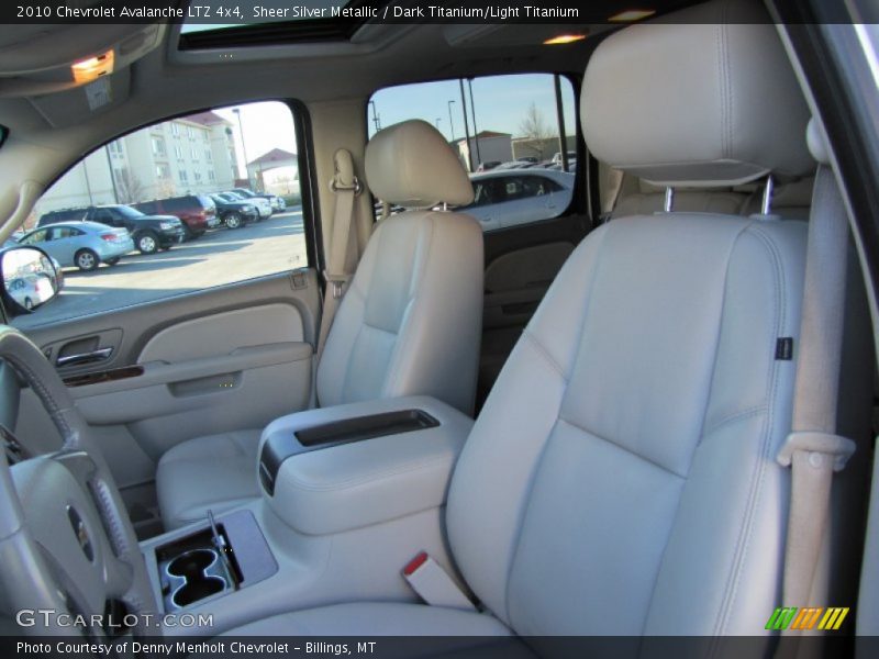Sheer Silver Metallic / Dark Titanium/Light Titanium 2010 Chevrolet Avalanche LTZ 4x4