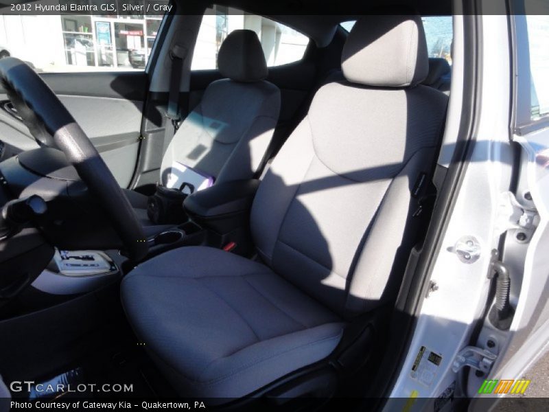 Silver / Gray 2012 Hyundai Elantra GLS