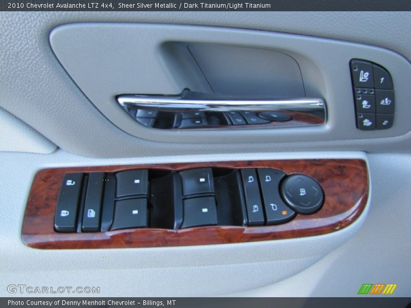 Sheer Silver Metallic / Dark Titanium/Light Titanium 2010 Chevrolet Avalanche LTZ 4x4