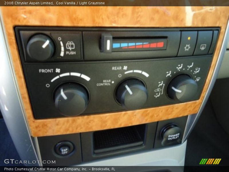 Cool Vanilla / Light Graystone 2008 Chrysler Aspen Limited