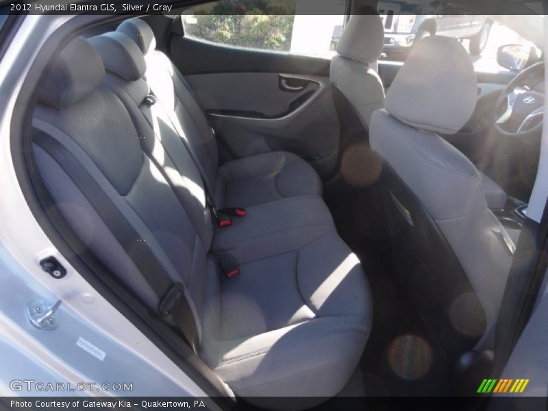Silver / Gray 2012 Hyundai Elantra GLS
