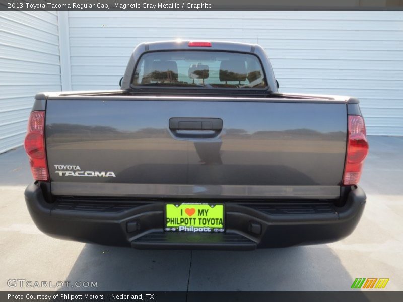 Magnetic Gray Metallic / Graphite 2013 Toyota Tacoma Regular Cab
