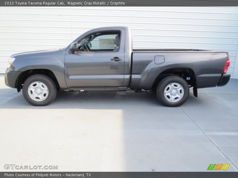 Magnetic Gray Metallic / Graphite 2013 Toyota Tacoma Regular Cab