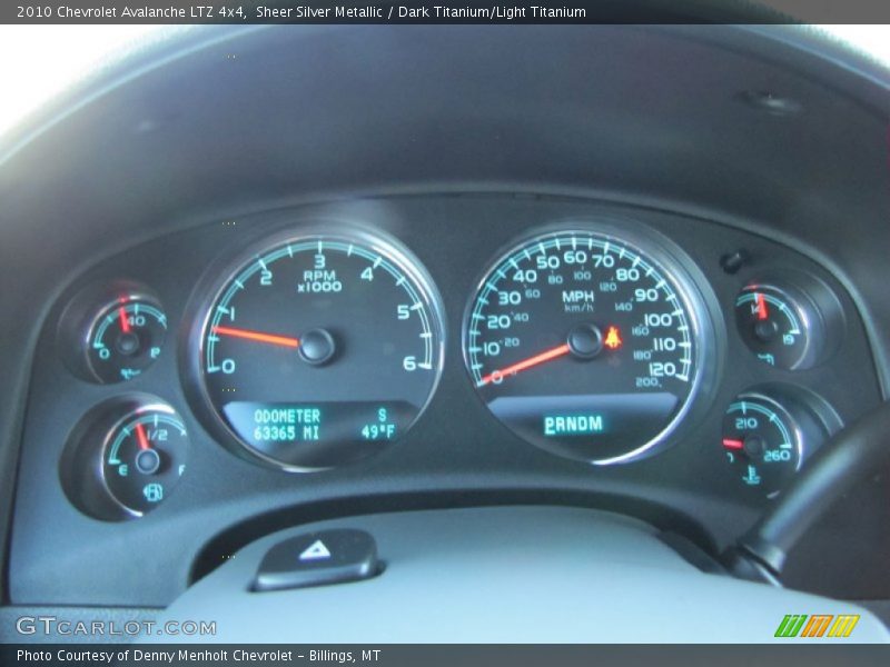 Sheer Silver Metallic / Dark Titanium/Light Titanium 2010 Chevrolet Avalanche LTZ 4x4