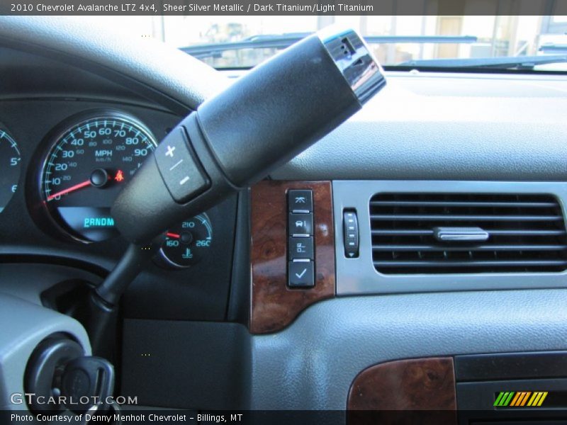 Sheer Silver Metallic / Dark Titanium/Light Titanium 2010 Chevrolet Avalanche LTZ 4x4
