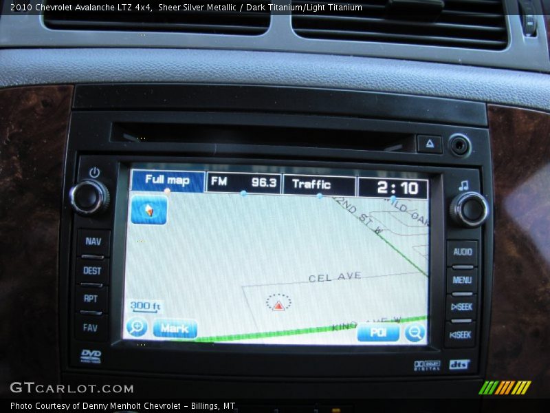 Sheer Silver Metallic / Dark Titanium/Light Titanium 2010 Chevrolet Avalanche LTZ 4x4