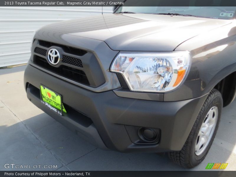 Magnetic Gray Metallic / Graphite 2013 Toyota Tacoma Regular Cab