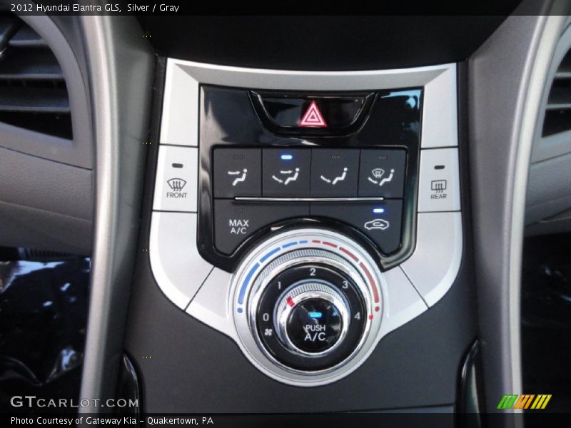 Silver / Gray 2012 Hyundai Elantra GLS