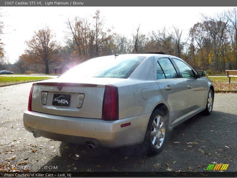 Light Platinum / Ebony 2007 Cadillac STS V6