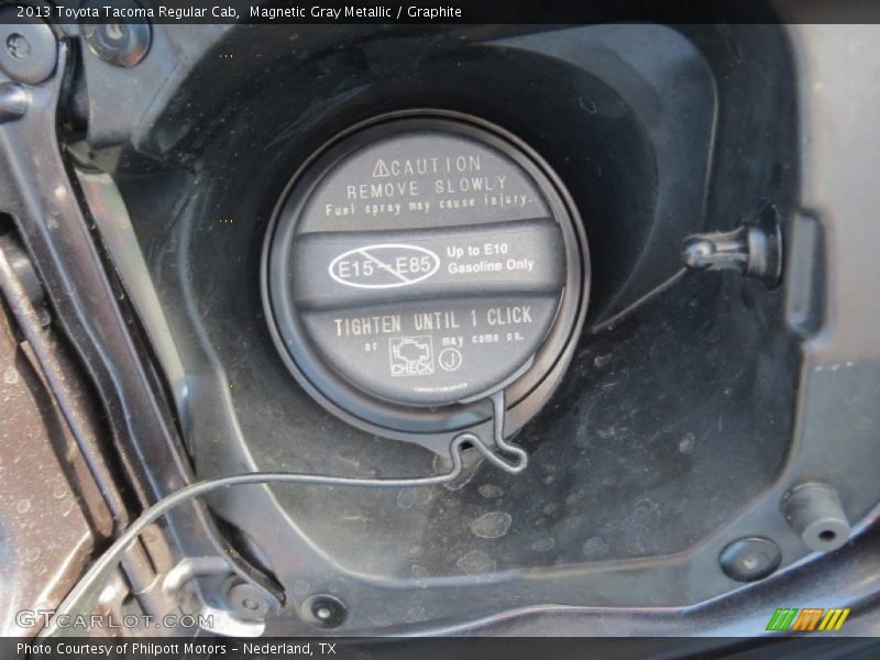 Magnetic Gray Metallic / Graphite 2013 Toyota Tacoma Regular Cab