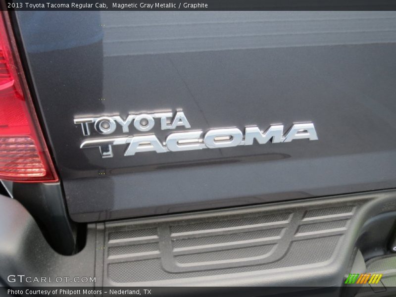 Magnetic Gray Metallic / Graphite 2013 Toyota Tacoma Regular Cab