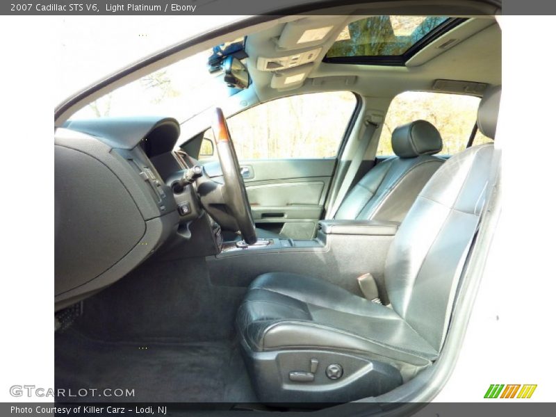 Light Platinum / Ebony 2007 Cadillac STS V6