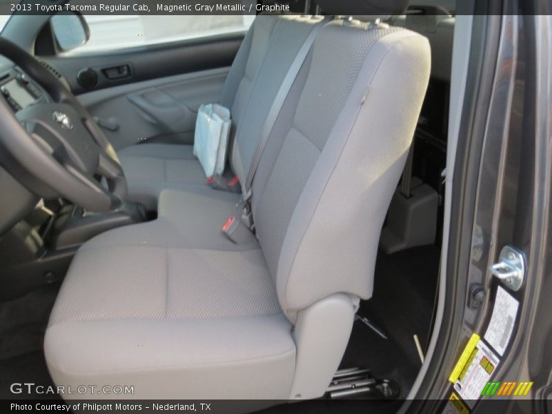 Magnetic Gray Metallic / Graphite 2013 Toyota Tacoma Regular Cab