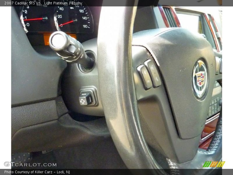 Light Platinum / Ebony 2007 Cadillac STS V6