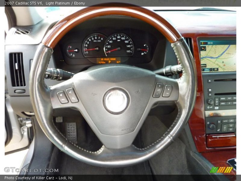 Light Platinum / Ebony 2007 Cadillac STS V6