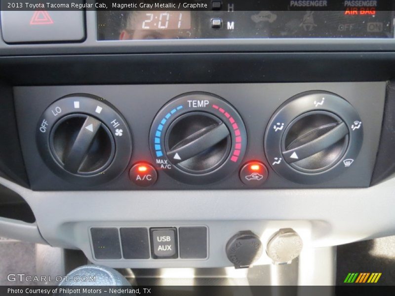 Magnetic Gray Metallic / Graphite 2013 Toyota Tacoma Regular Cab