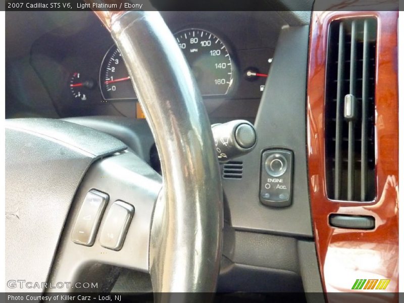 Light Platinum / Ebony 2007 Cadillac STS V6