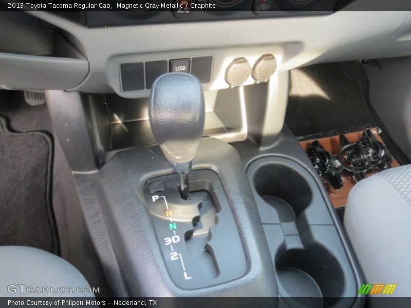 Magnetic Gray Metallic / Graphite 2013 Toyota Tacoma Regular Cab
