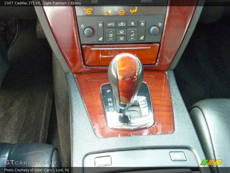 Light Platinum / Ebony 2007 Cadillac STS V6