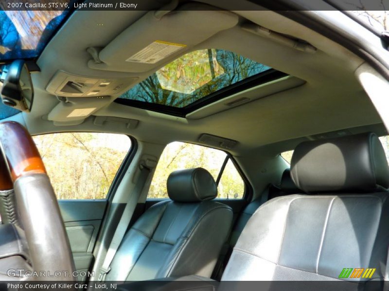 Light Platinum / Ebony 2007 Cadillac STS V6
