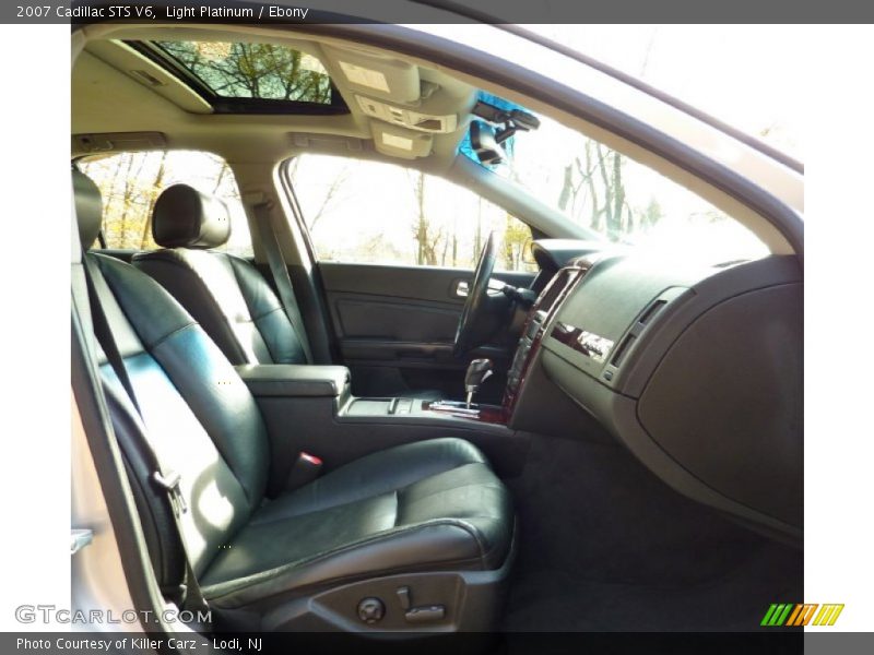 Light Platinum / Ebony 2007 Cadillac STS V6