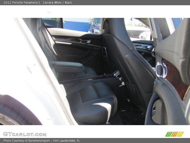 Carrara White / Black 2011 Porsche Panamera S