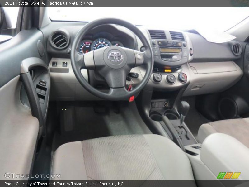 Pacific Blue Metallic / Ash 2011 Toyota RAV4 I4