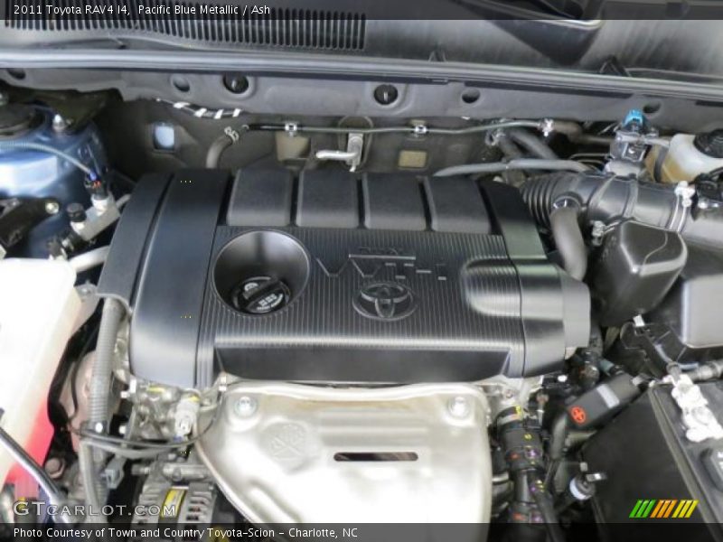 Pacific Blue Metallic / Ash 2011 Toyota RAV4 I4