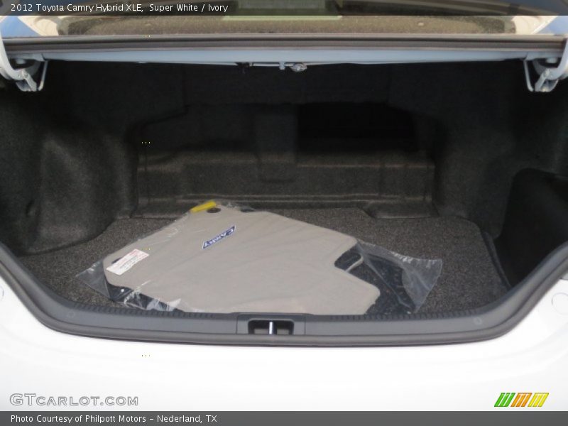 Super White / Ivory 2012 Toyota Camry Hybrid XLE