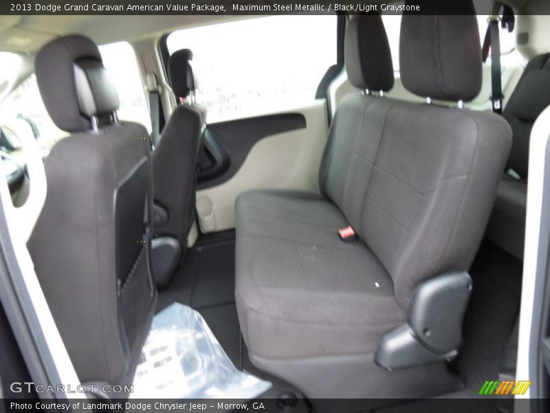 Maximum Steel Metallic / Black/Light Graystone 2013 Dodge Grand Caravan American Value Package