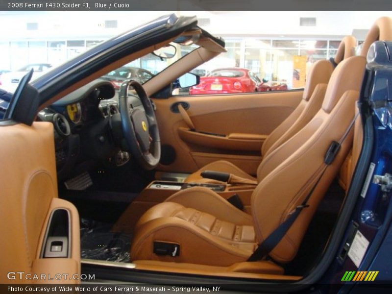  2008 F430 Spider F1 Cuoio Interior